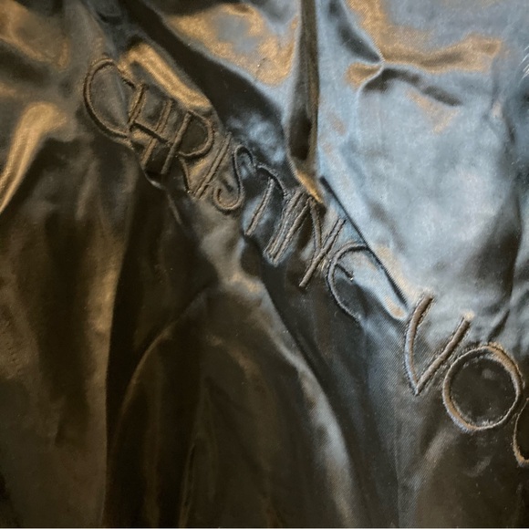 Christine Vogdt Cut Fur Coat Mink Brown/black Vintage Women’s - Picture 6 of 11